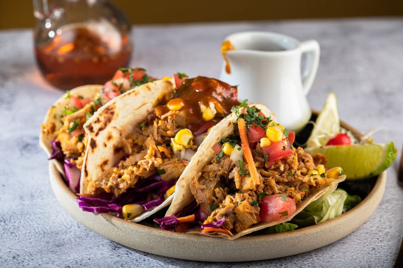 Chicken Tinga Tacos Costa Vida